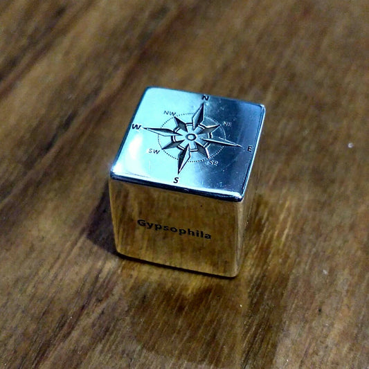 Custom silver cube