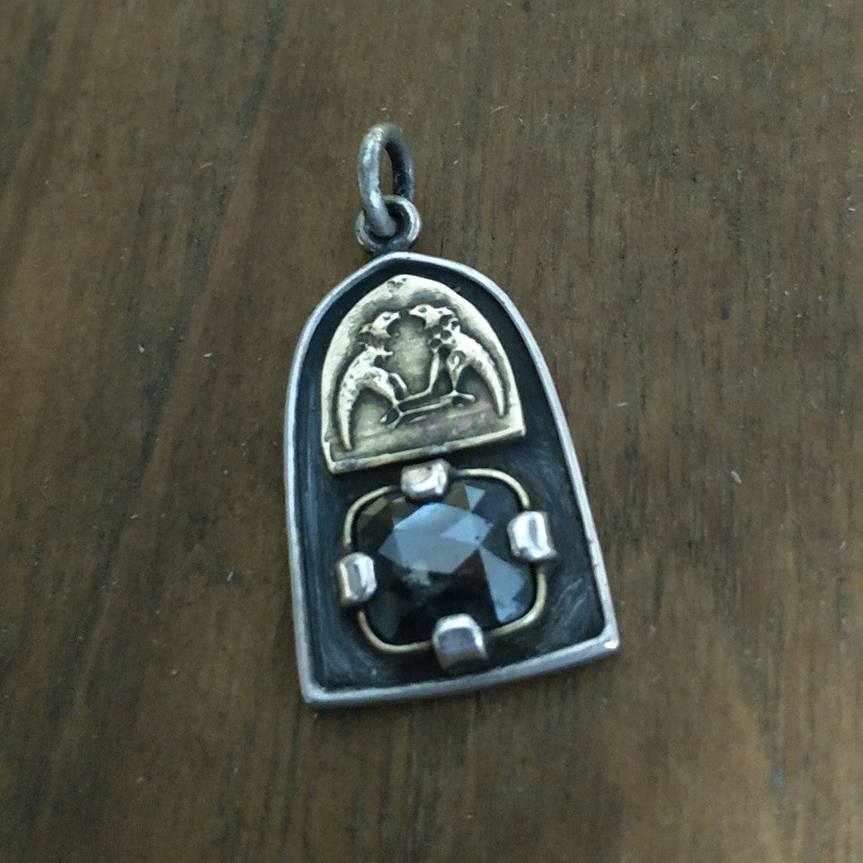 Custom stone pendant